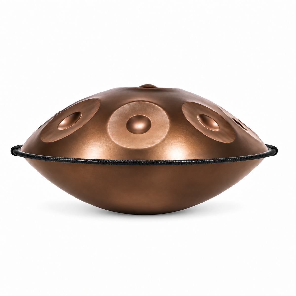 Sienne — Handpan Ré mineur D Kurd, bronze 22 pouces