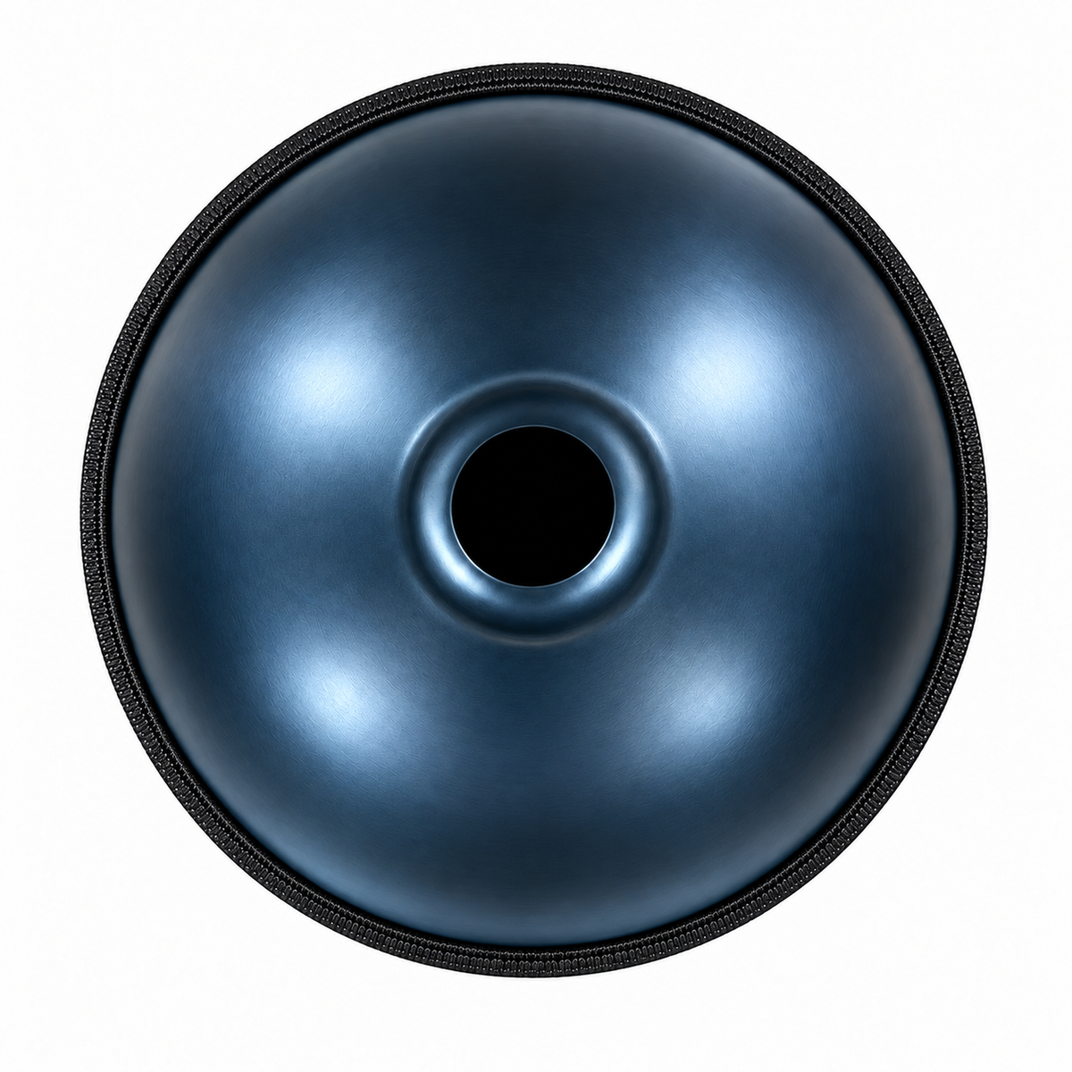 Lagon — Handpan Mandala Ré mineur D Kurd, motif bleu 22 pouces