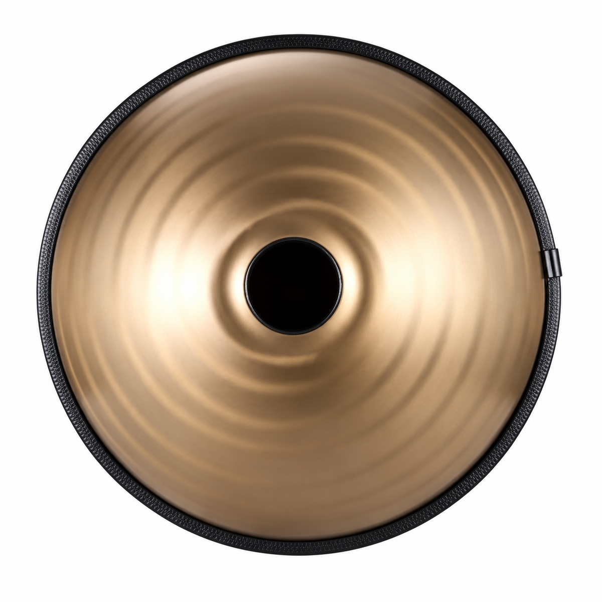 Zéphyr — Handpan Spiral Ré mineur D Kurd, or clair 22 pouces