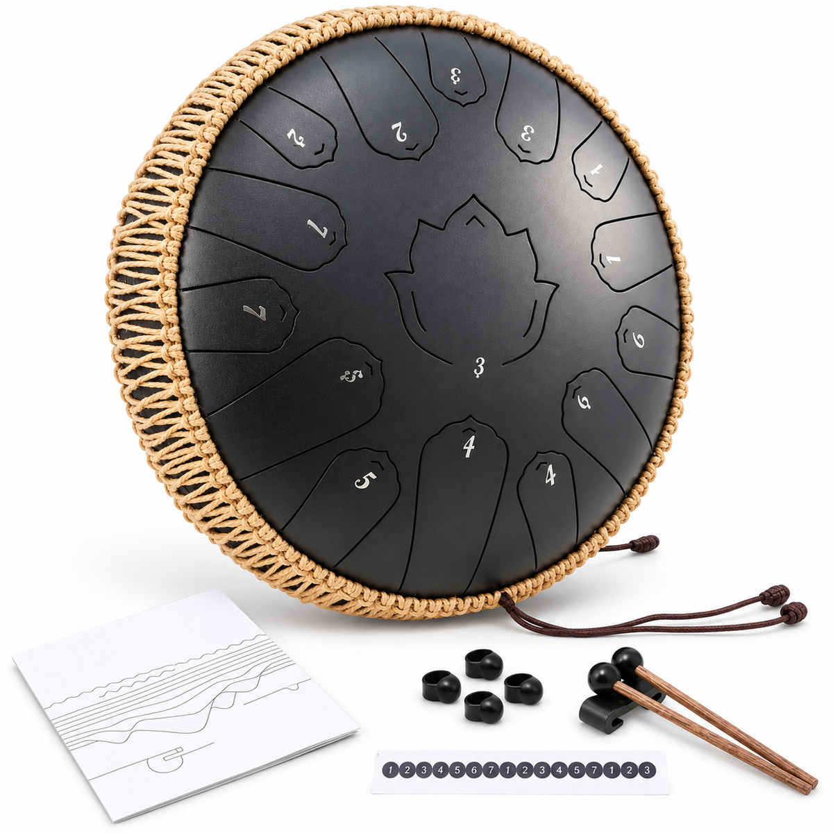 Tongue drum Lotus 15 notes