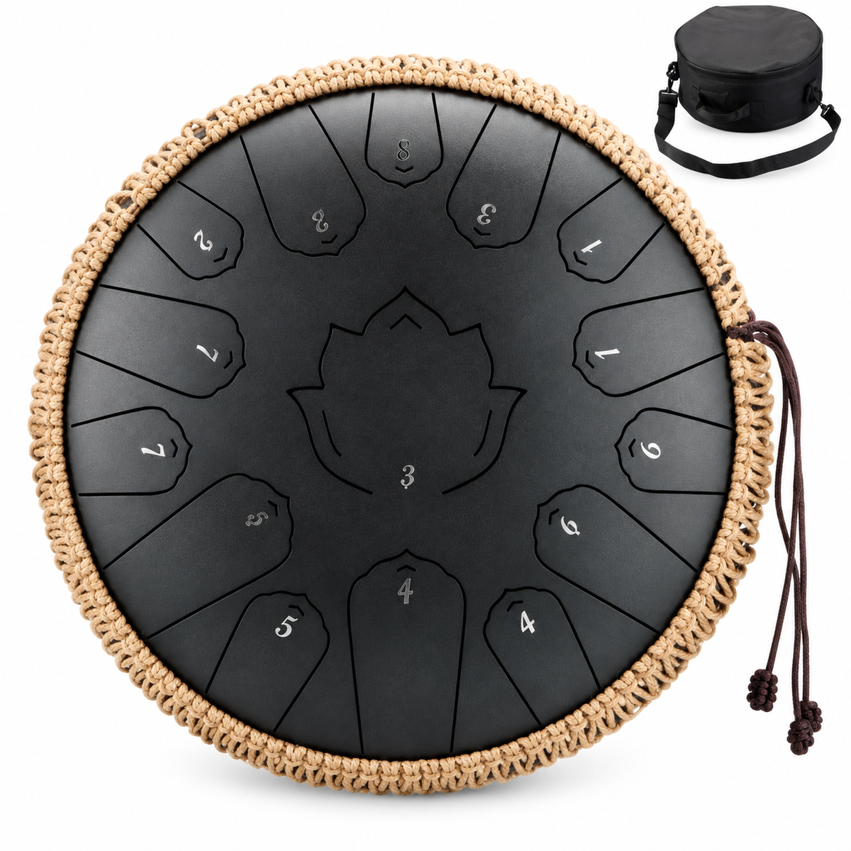 Tongue drum Lotus 15 notes