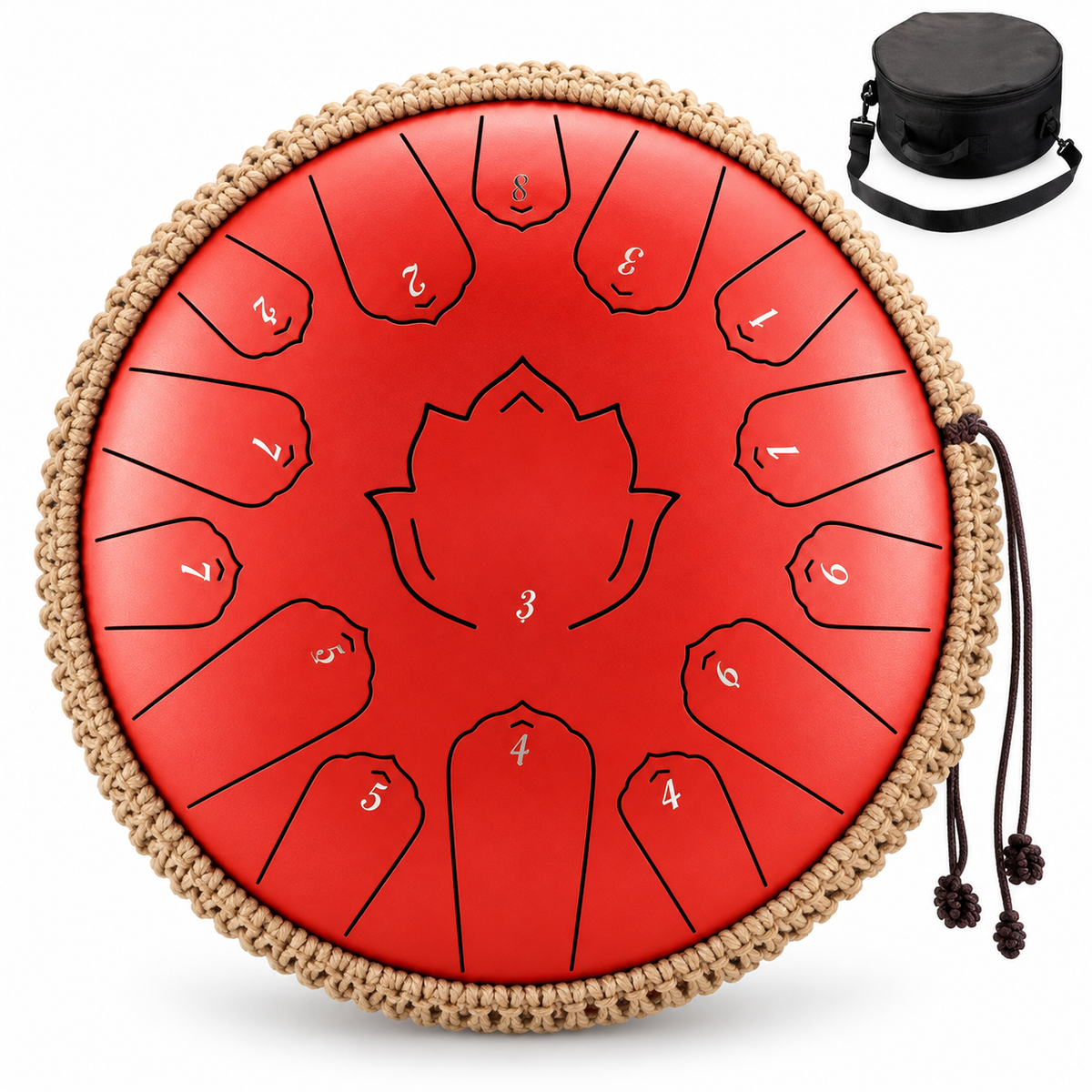Tongue drum Lotus 15 notes
