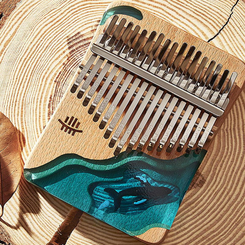 Kalimba Ocean, table époxy