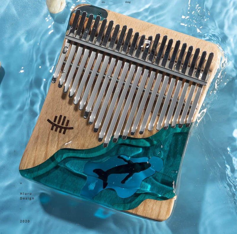 Kalimba Ocean, table époxy